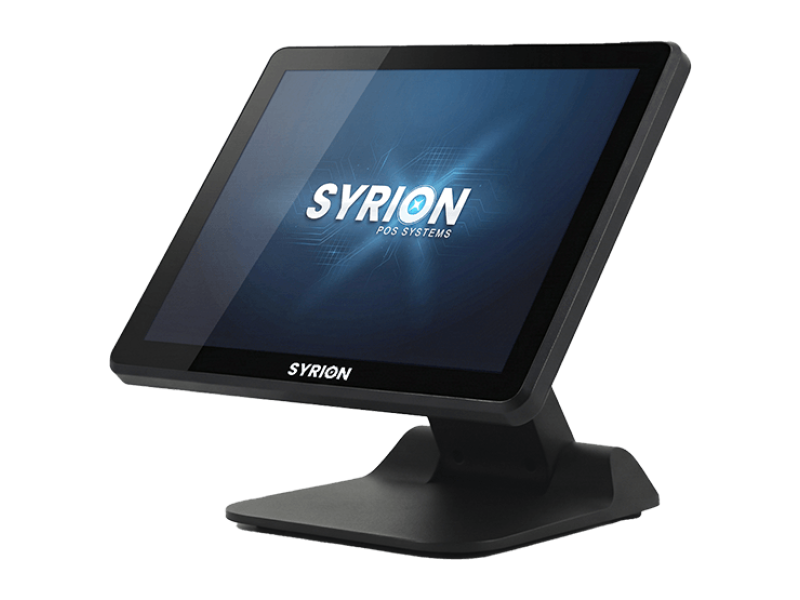 TPV tactile Syrion G150 15 pouces vue de face
