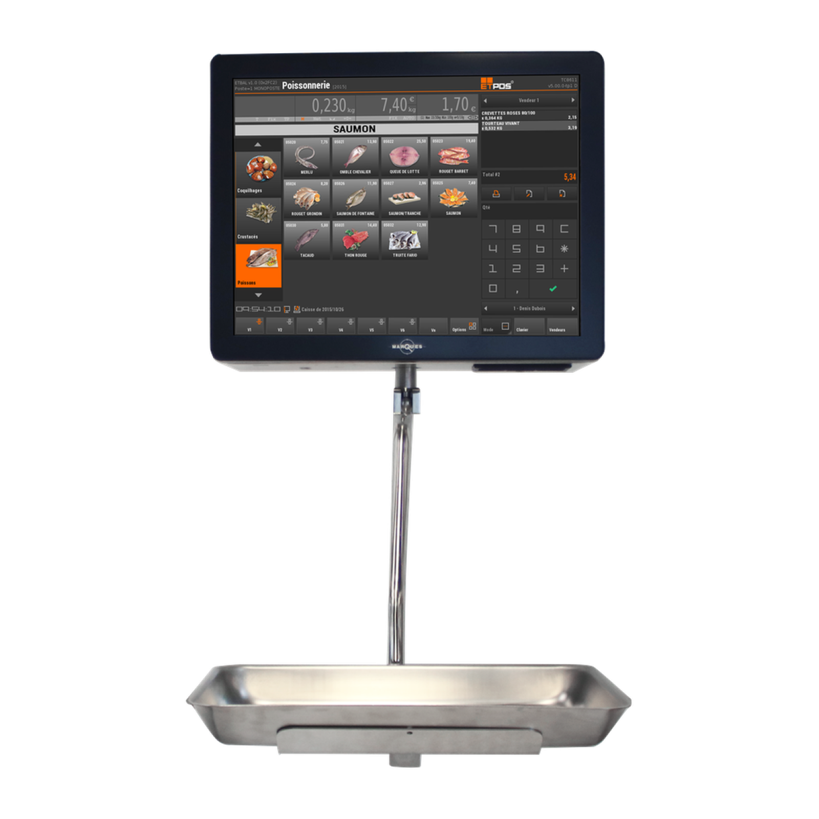 BM5 ARM Suspendue 3 Label – face