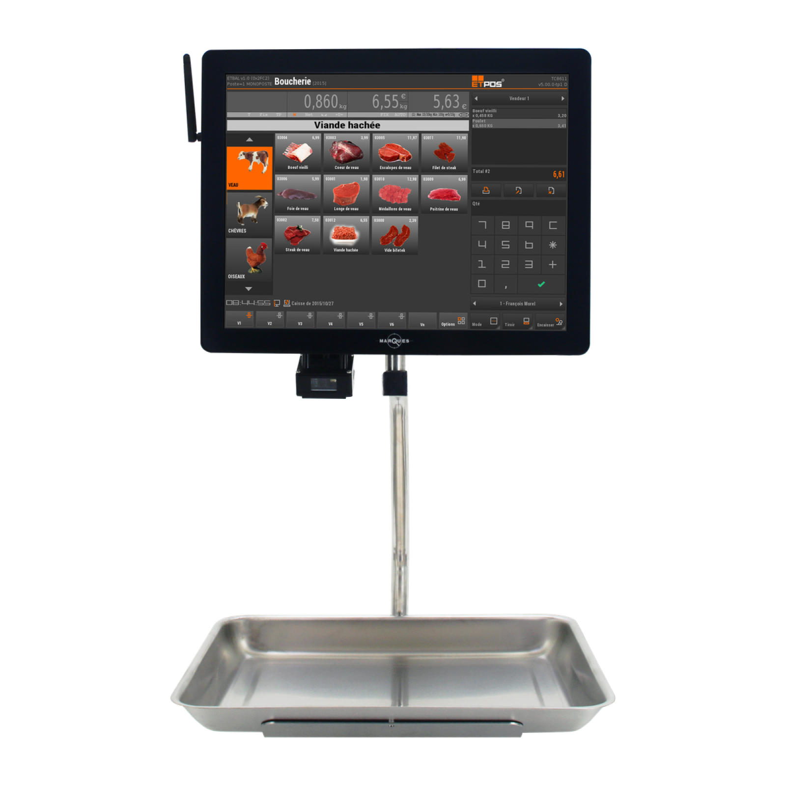 BM5 ARM Suspendue Label – face